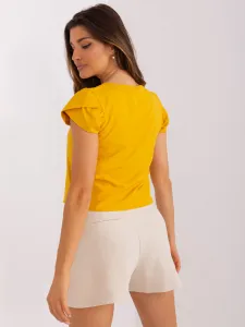 Blouse-LK-BZ-505783-2.01P-dark yellow