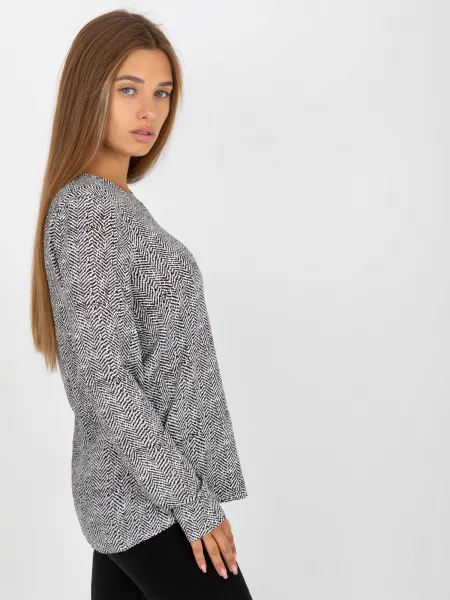 Blouse-D73771M10971AEN-black-white