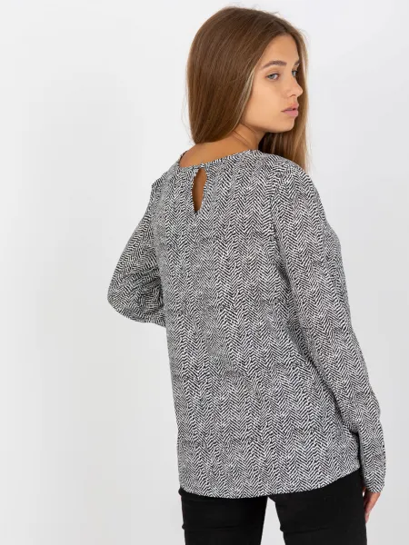 Blouse-D73771M10971AEN-black-white