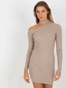 Dress-NM-SK-NG-2315.19P-dark beige