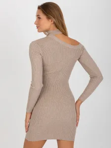 Dress-NM-SK-NG-2315.19P-dark beige