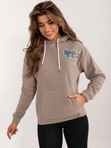 Sweatshirt-D20005M02679A-dark beige
