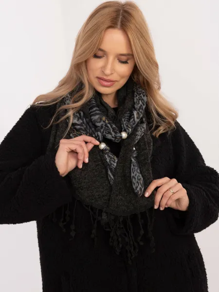 Scarf-AT-SZ-0247.83P-dark gray