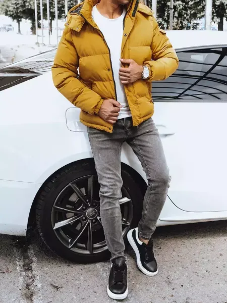 Pánska bunda DStreet Yellow