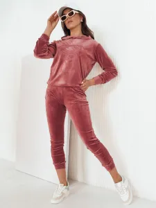 Dámsky župan zo žíníkov Vogue Velour Farba ružová DSTREET