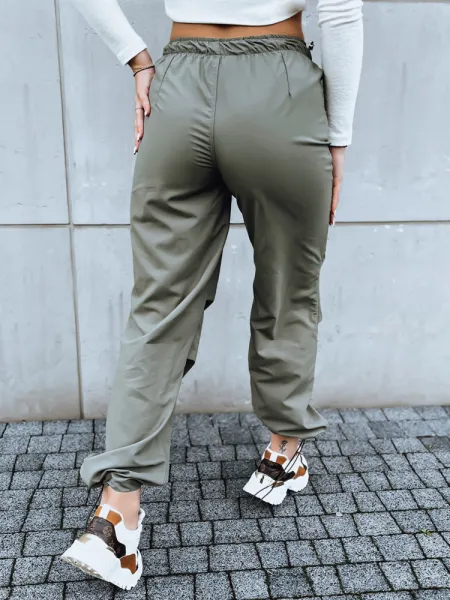Dámske padákové nohavice MORAT Farba Khaki DSTREET