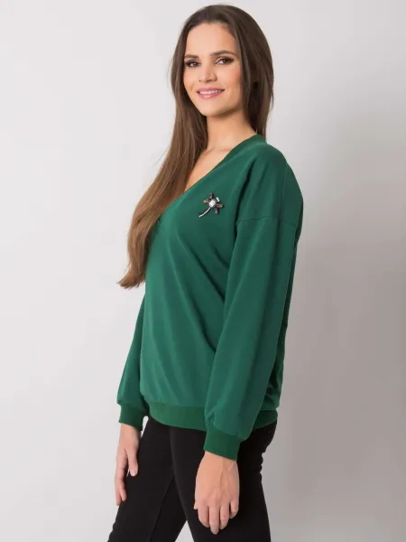 Sweatshirt-RV-BL-7370.78P-dark green