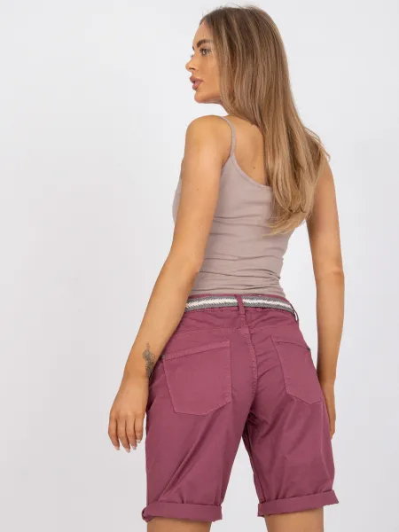 Shorts-D63990Z63080Z-dark pink