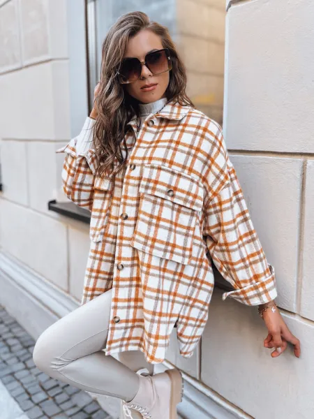 Dámska bunda LORI oranžový Dstreet