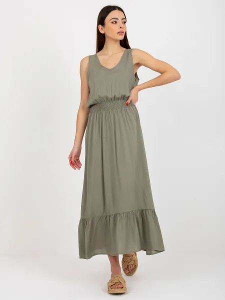Dress-D73761R30391A-khaki