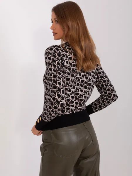 Sweater-AT-SW-2342.46P-black-beige