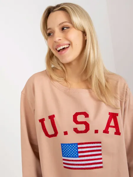 Sweatshirt-VI-BL-3192.23P-dark beige