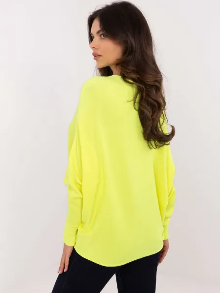 Sweater-DHJ-SW-8862.91-fluo yellow