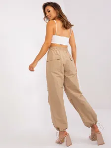 Trousers-TW-SP-OB056.86P-dark beige