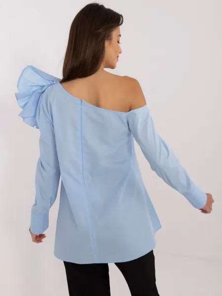 Blouse-LK-BZ-509656.21-light blue