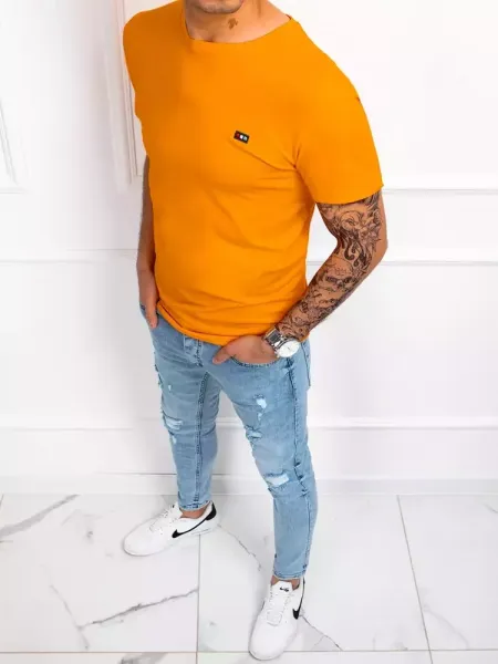 Pánske tričko oranžové Dstreet