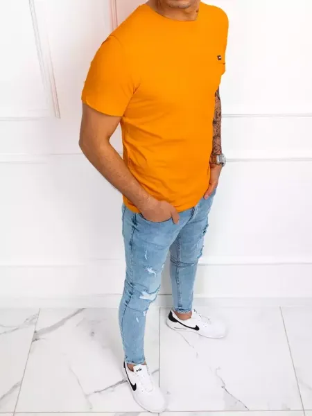 Pánske tričko oranžové Dstreet