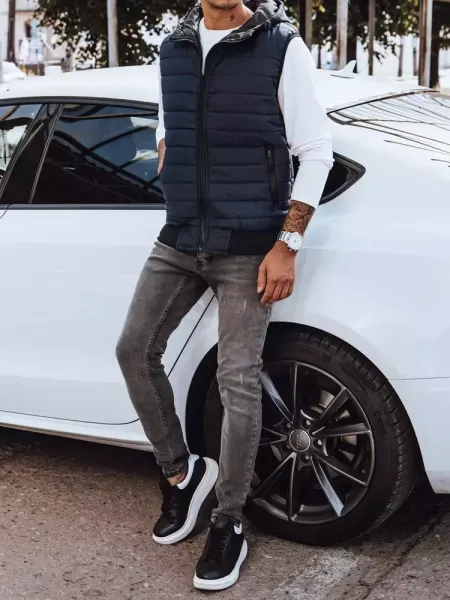 Pánska vesta DStreet Navy blue