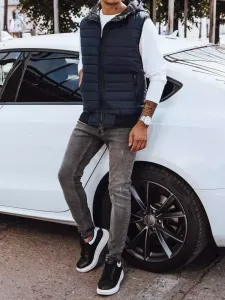 Pánska vesta DStreet Navy blue