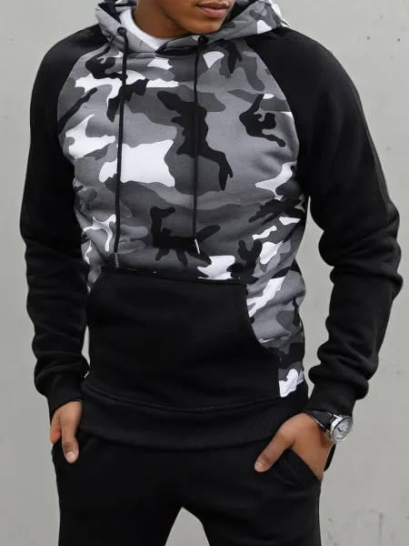 Pánska mikina DStreet Camo