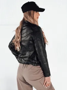 Dámska koženková bunda BAILO Farba čierna DSTREET