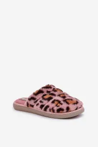 Dámske Kožušinové Papuče Leopard Inblu