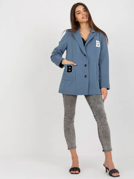 Blazer-LK-MA-509286-1.46P-Dark Blue