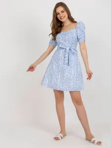 Dress-LK-SK-509002.03P-white-blue