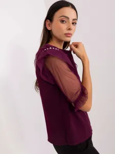 Blouse-LK-BZ-506682.26P-dark purple