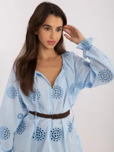 Blouse-LK-BZ-509747.80-light blue