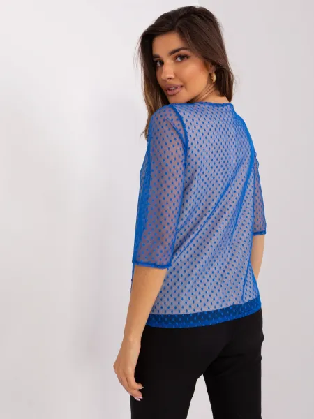 Blouse-LK-BZ-506729.63P-dark blue