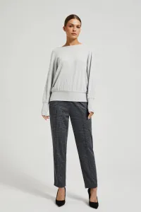 Marisse Women's Sweater Z-Sw-4560 L.Grey Mel