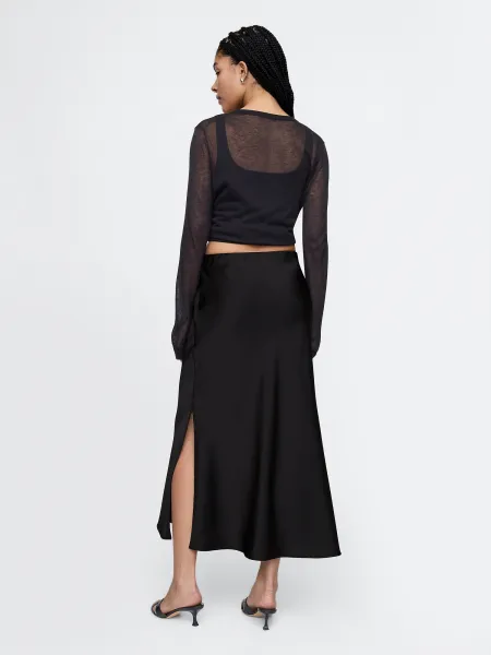 GAP Satin maxi skirt - Women's