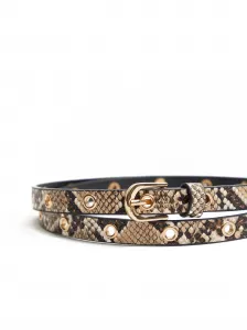 Light Brown and Black Women's Belt 2pcs ORSAY - Women's