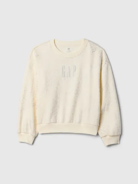 GAP Children's oversize sweatshirt with logo - Girls