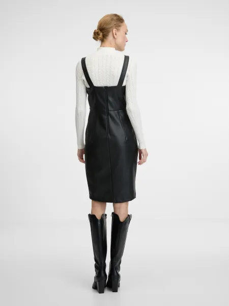 Black Women's Knee-Length Sheath Dress ORSAY - Women's