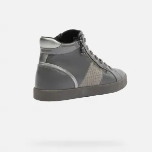 Dark gray women's sneakers Geox Blomiee - Women's