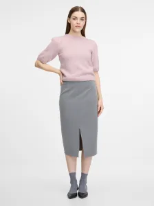 Sivá puzdrová midi sukňa ORSAY