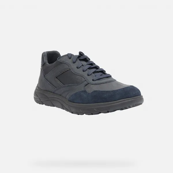 Blue men's sneakers Geox Portello - Men's