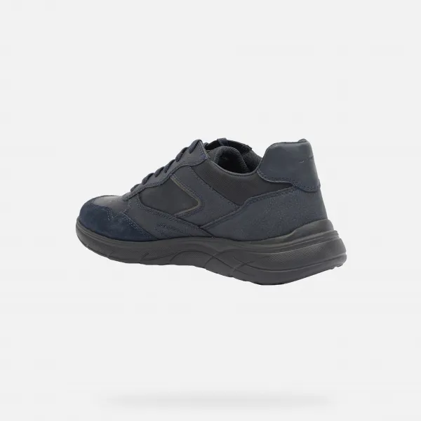 Blue men's sneakers Geox Portello - Men's