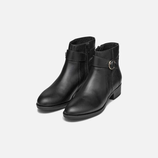 Black women's ankle boots Geox Felicity - Women's