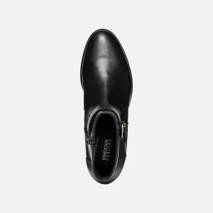 Black women's ankle boots Geox Felicity - Women's