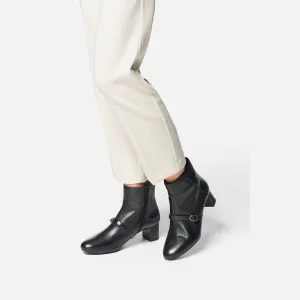 Black women's ankle boots Geox Pheby 50 - Women's