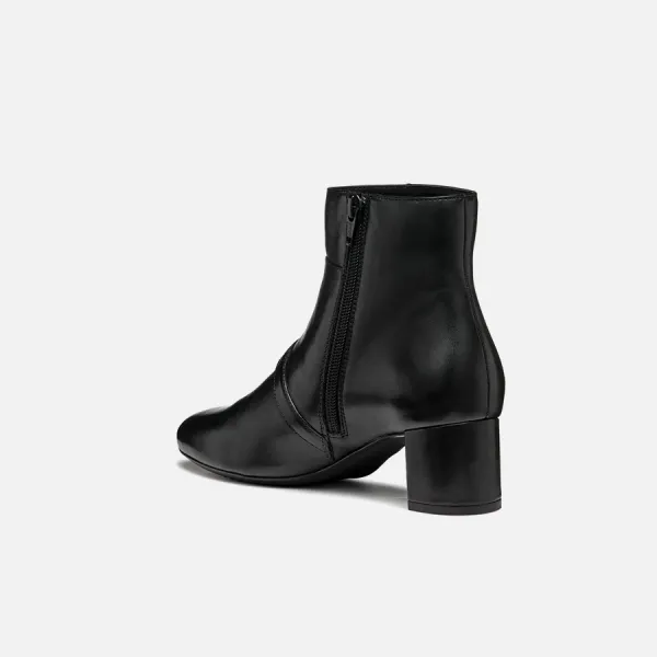 Black women's ankle boots Geox Pheby 50 - Women's