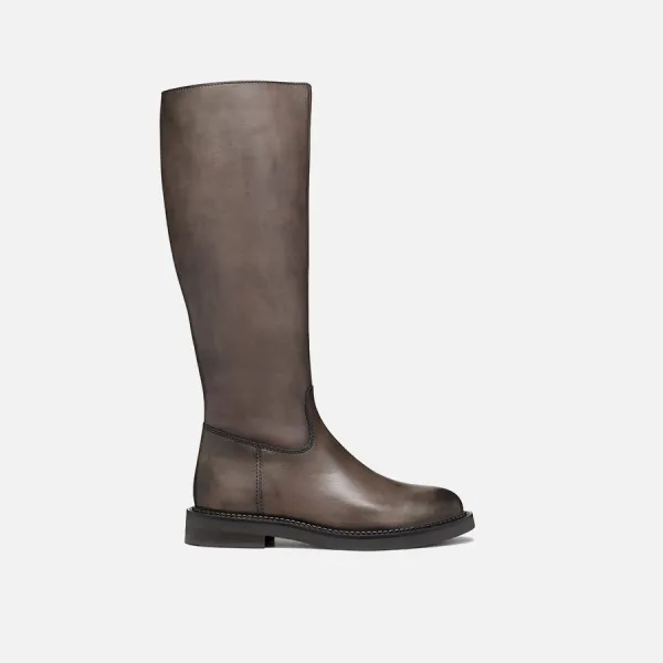 Beige women's boots Geox Serilda - Women's