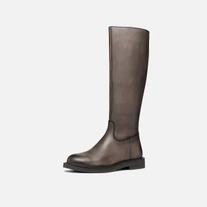 Beige women's boots Geox Serilda - Women's