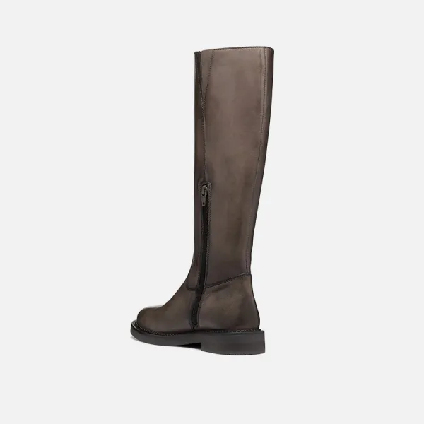 Beige women's boots Geox Serilda - Women's