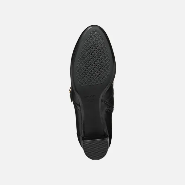 Black women's ankle boots Geox Pheby 50 - Women's