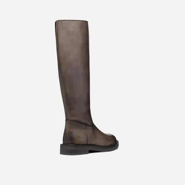 Beige women's boots Geox Serilda - Women's