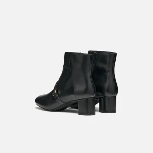 Black women's ankle boots Geox Pheby 50 - Women's